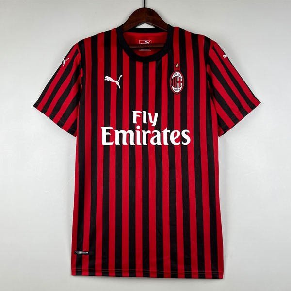 Thailande Maillot AC Milan Domicile Retro 2019-2020